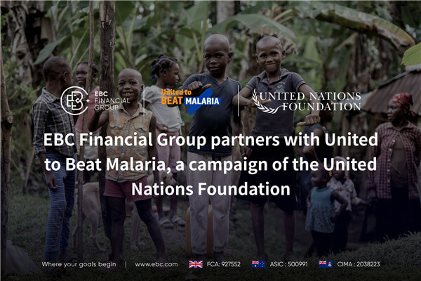 EBC Financial Grouphợp tác với United to Beat Malaria, một chiến dịch của Quỹ Liên Hợp Quốc